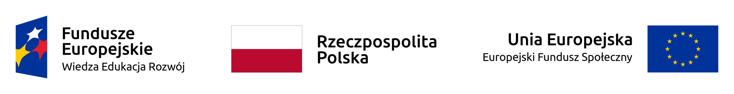 Logotyp Funduszy Europejskich, Flaga Rzeczpospolitej Polskiej Logotyp Unii Europejskiej