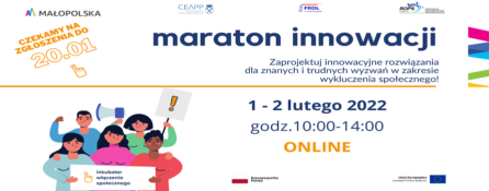 Plakat III Maratonu Innowacji