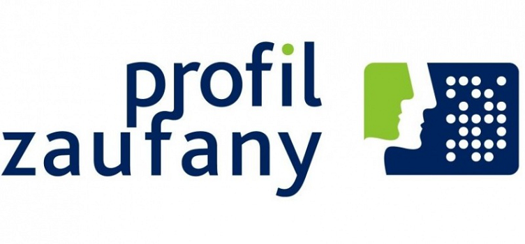 Logo Profilu Zaufanego Grafika z napisem