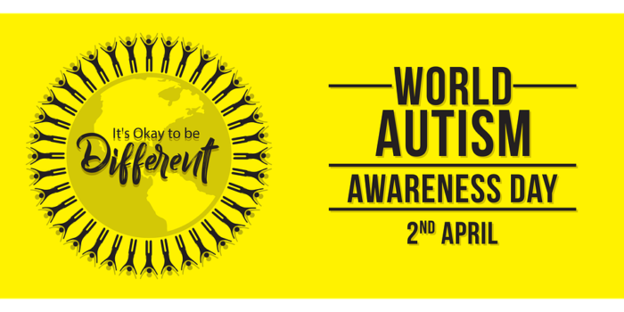 Światowy Dzień Świadomości Autyzmu 2 kwietnia. It's ok to be diffrent