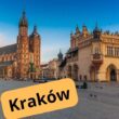 krakowski Rynek z widokiem na kościół Mariacki