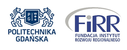 logotypy Politechniki Gdańskiej i FIRR