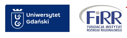 logotypy Uniwersytetu Gdańskiego i FIRR