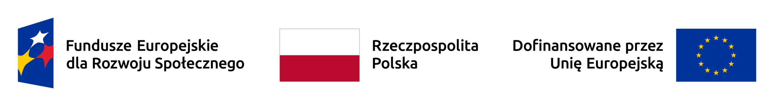 logotypy Unii Europejskiej i Polski, informacja o dofinansowaniu
